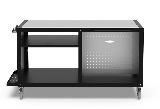 Alfa Forni Cooking Station 160 Top aus Corian in weiß