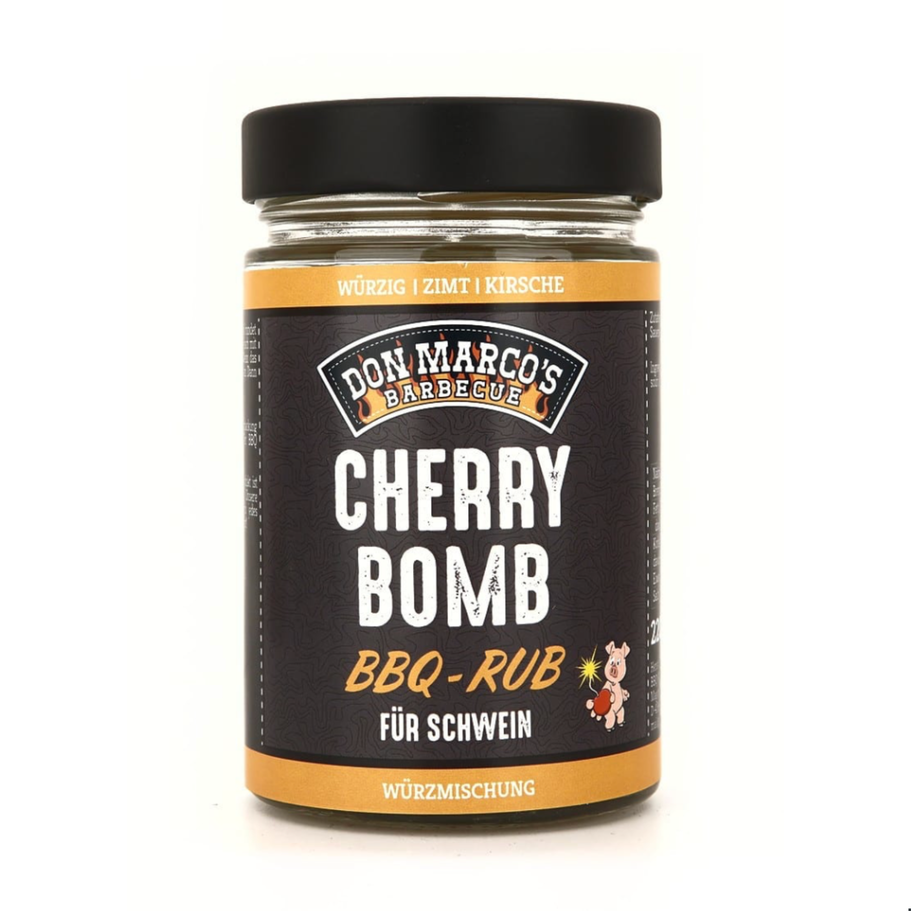 Don Marco´s Cherry Bomb, 220g Glas