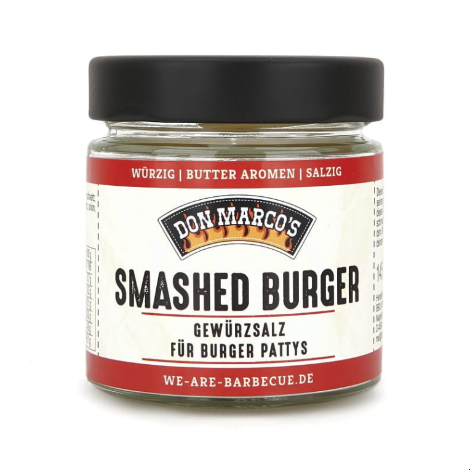 Don Marco's Smashed Burger Gewürz, 145g Glas