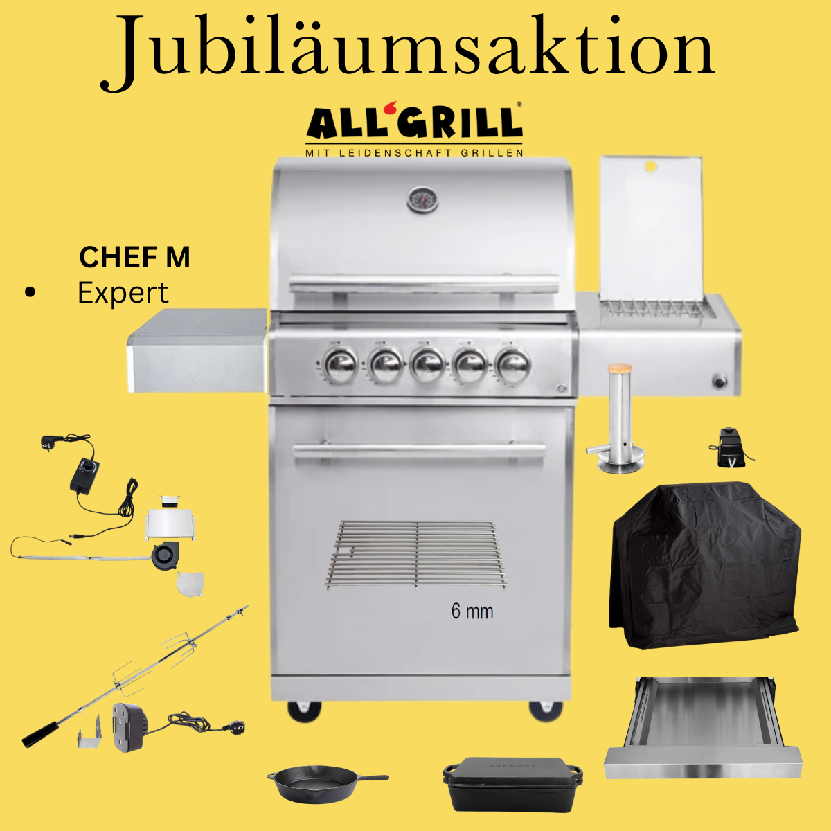ALL’GRILL Chef M Jubiläumsaktion Expert