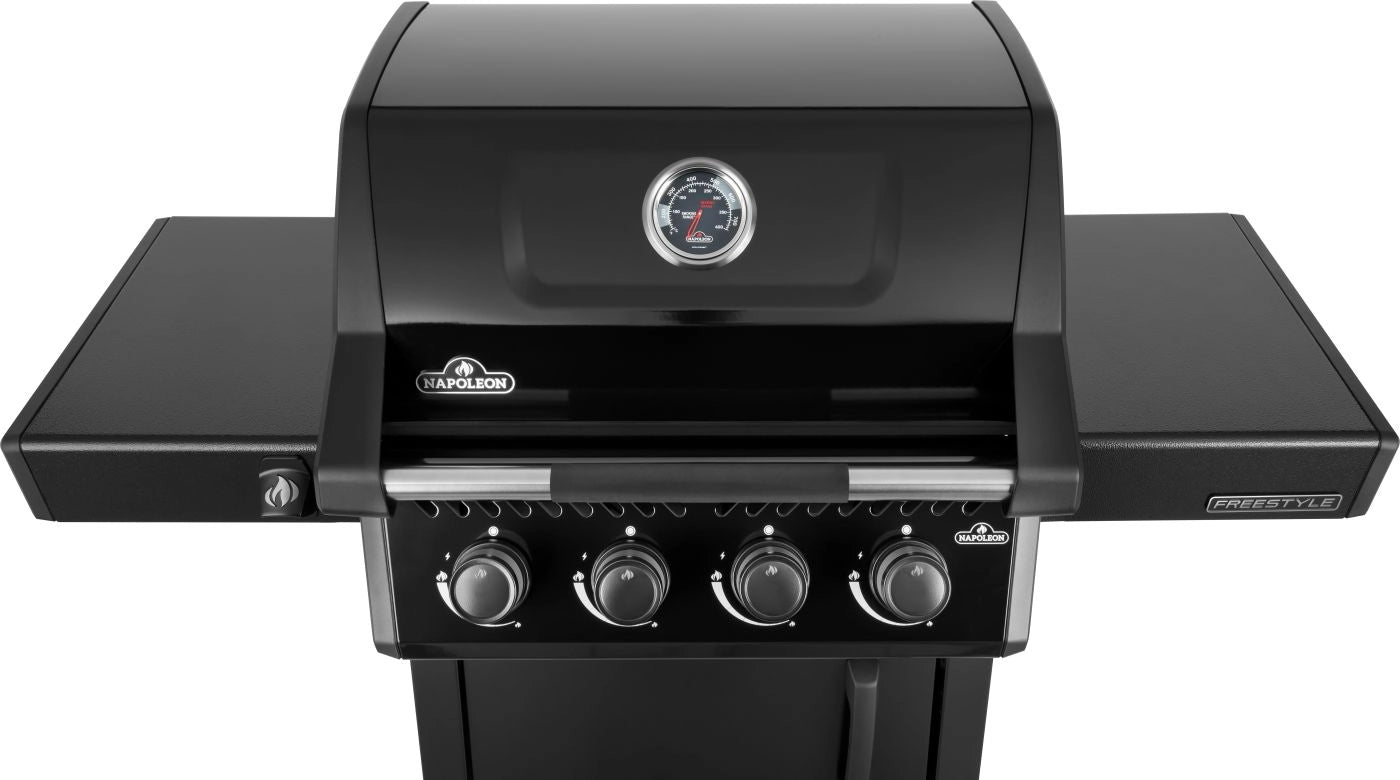 Napoleon Freestyle 425, 4 Hauptbrenner mit Tür, schwarz | 2026 Draufsicht