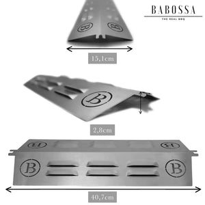 Babossa Flammschutzblech ,Broil King Baron & Crown