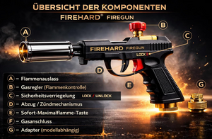 Firehard Firegun | Grillgun