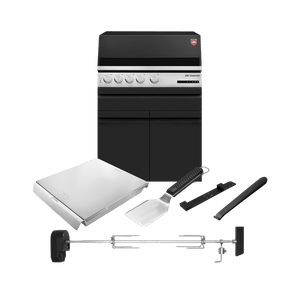 Otto Wilde „Röst Profi“-Set mit Gasgrill G32 Connected 2 Türen