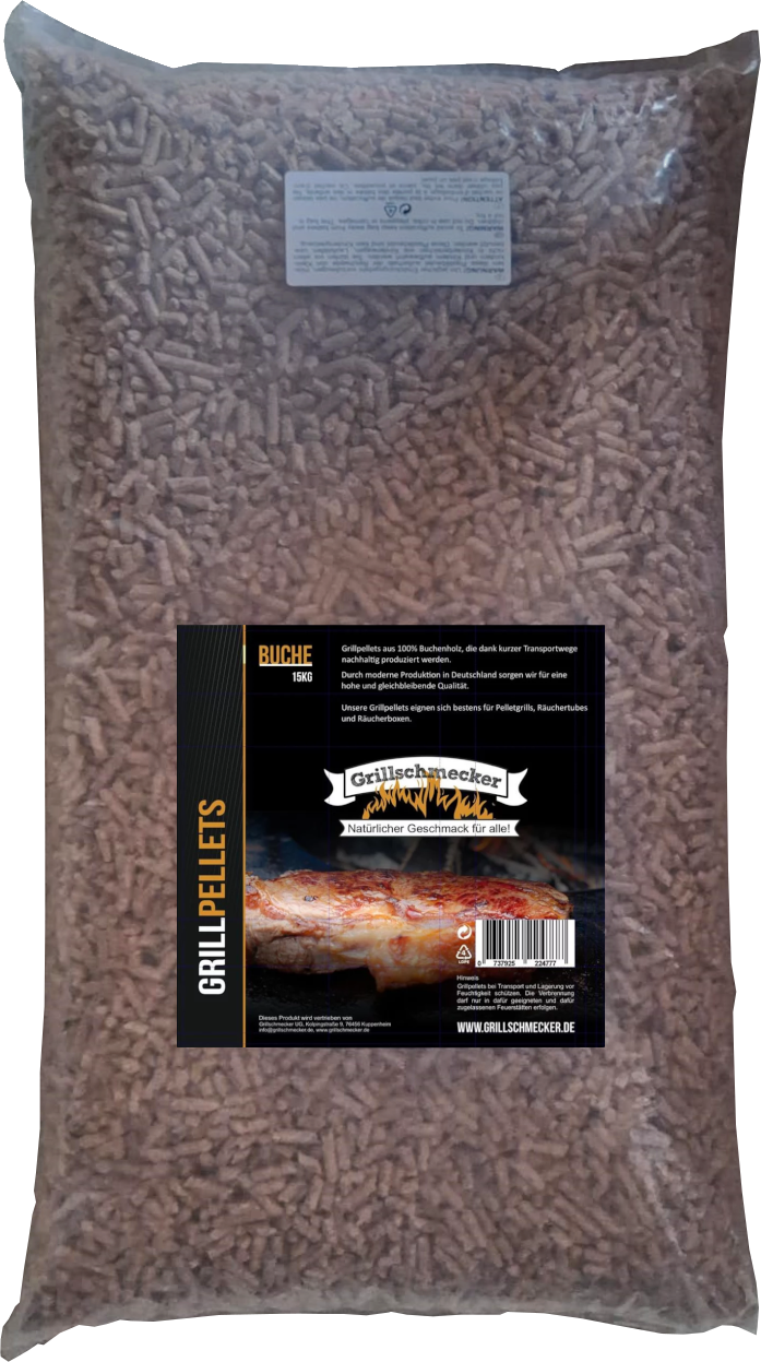 Grillschmecker Pellets, Buche 15 kg