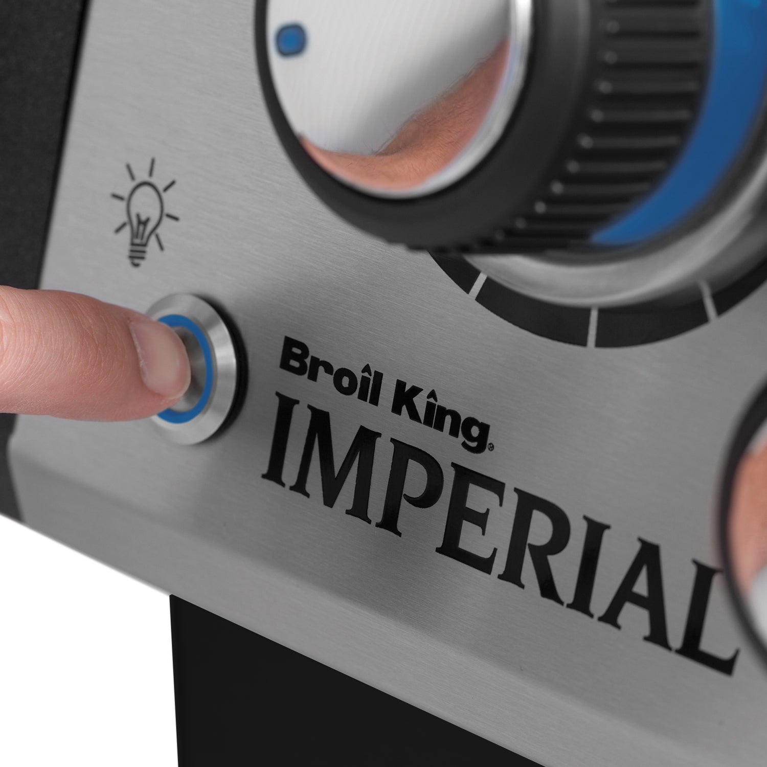 Drehregler und Lichtknopf Broil King Imperial 590 IR