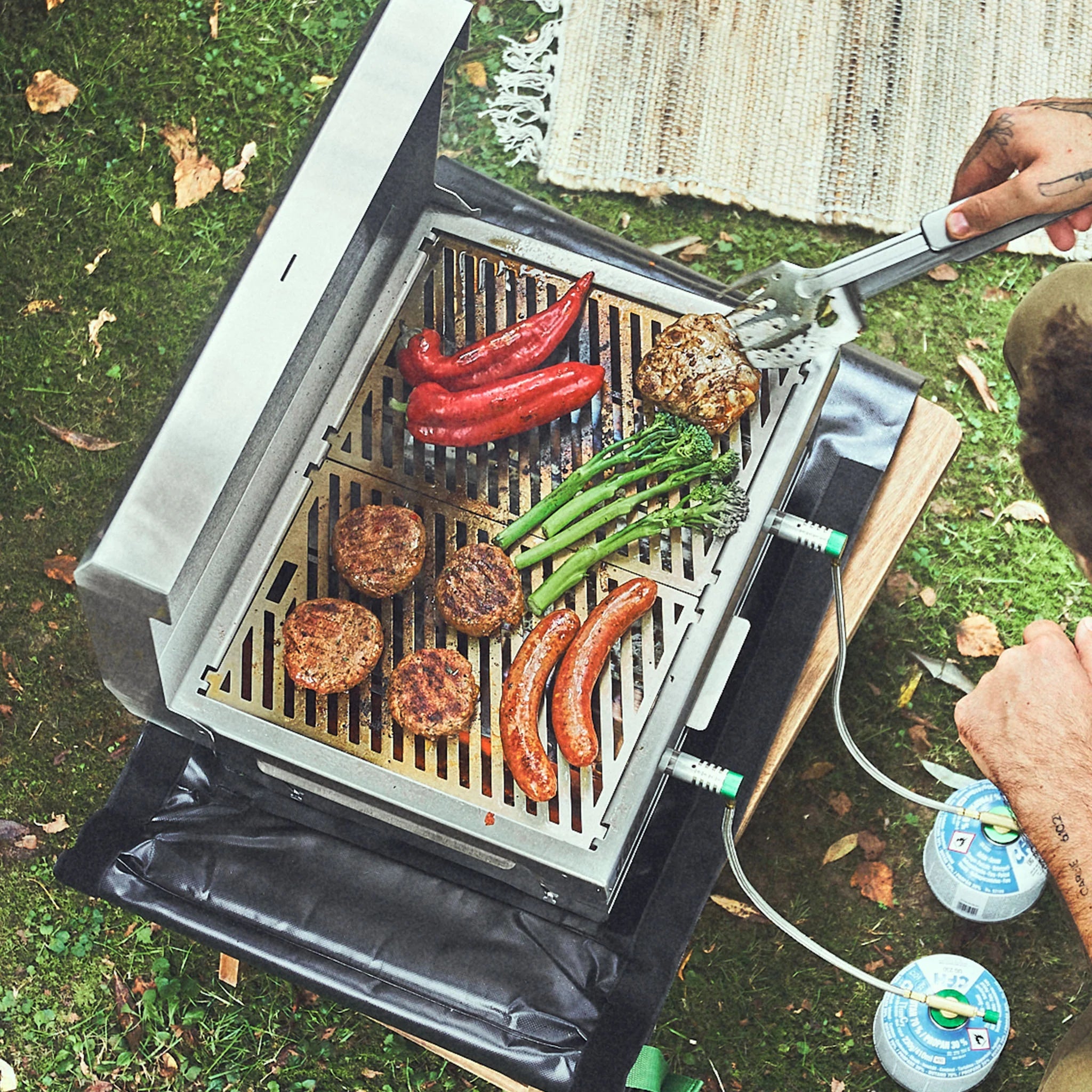 Burnhard JONES Campinggrill 2-Brenner