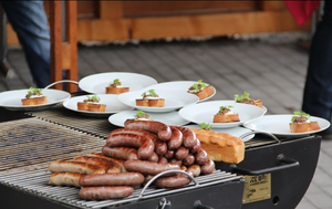 Joe´s Barbeque 16 Half Barrel Grillwanne mit Edelstahlrost