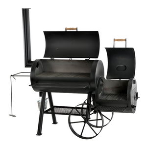 Joe´s Barbeque Smoker 20" Longhorn mit Kochplatte