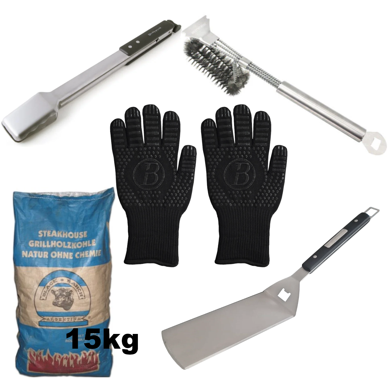 Grillgoods Kohlegrill Starter Set