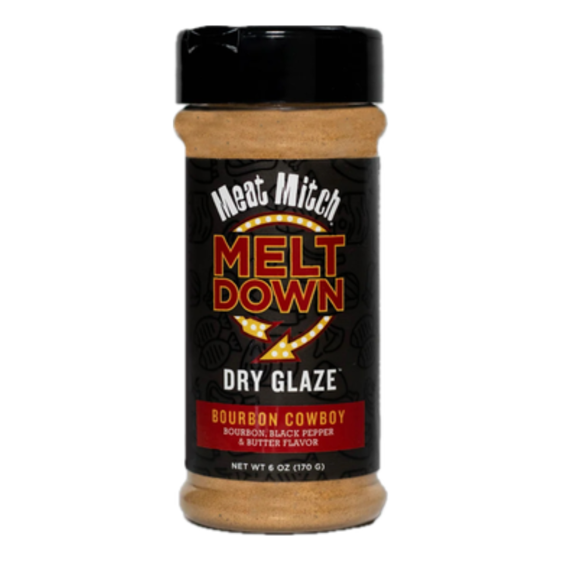 Meat Mitch Melt Down Dry Glaze Bourbon Cowboy, 170 g