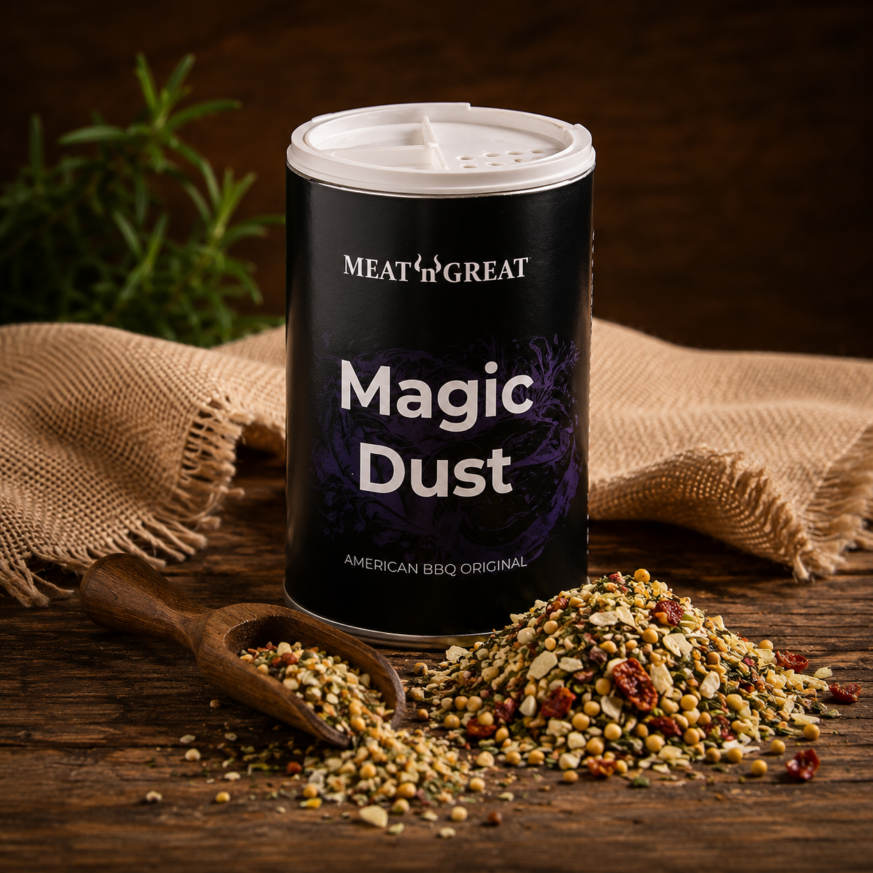 Meat 'n' Great Magic Dust, Streuer, 100g