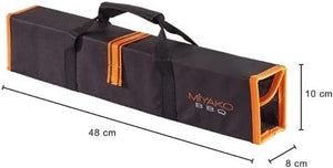 Miyako Grillbesteck-Set 4-tlg incl. Tasche