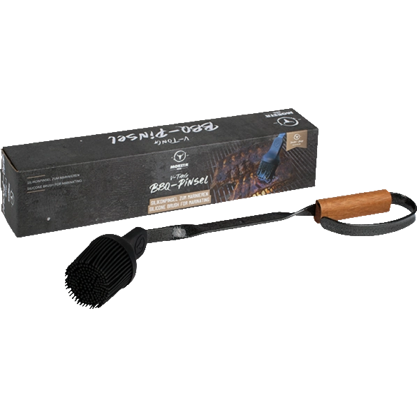 BBQ Pinsel V-Tong - Silikonpinsel zum Marinieren