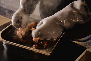 Moesta HeatPro Gloves - Grillhandschuhe aus Silikon - anthrazit  in Größe XL (10)