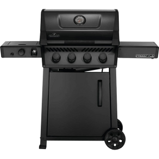 Gasgrill mit Seitenkocher