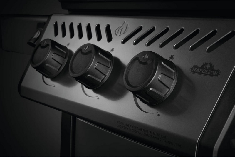 Napoleon Freestyle 425, 4 Hauptbrenner, mit Sizzle Zone & Tür, Graphit