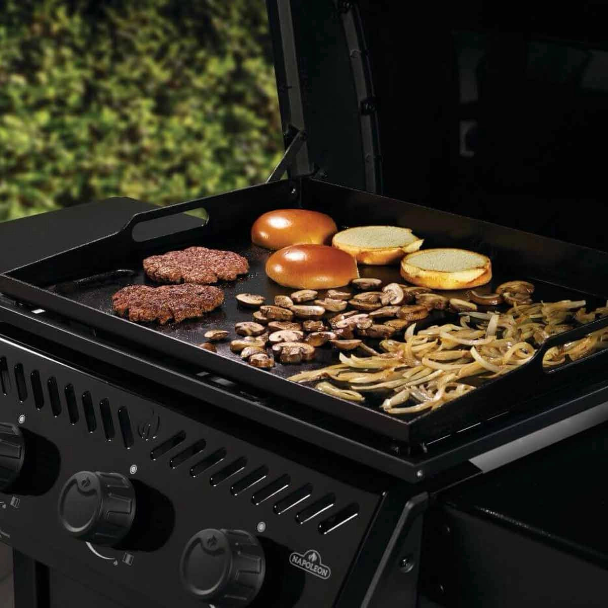 Napoleon Freestyle 24 Inch Plancha Griddle Schwarz