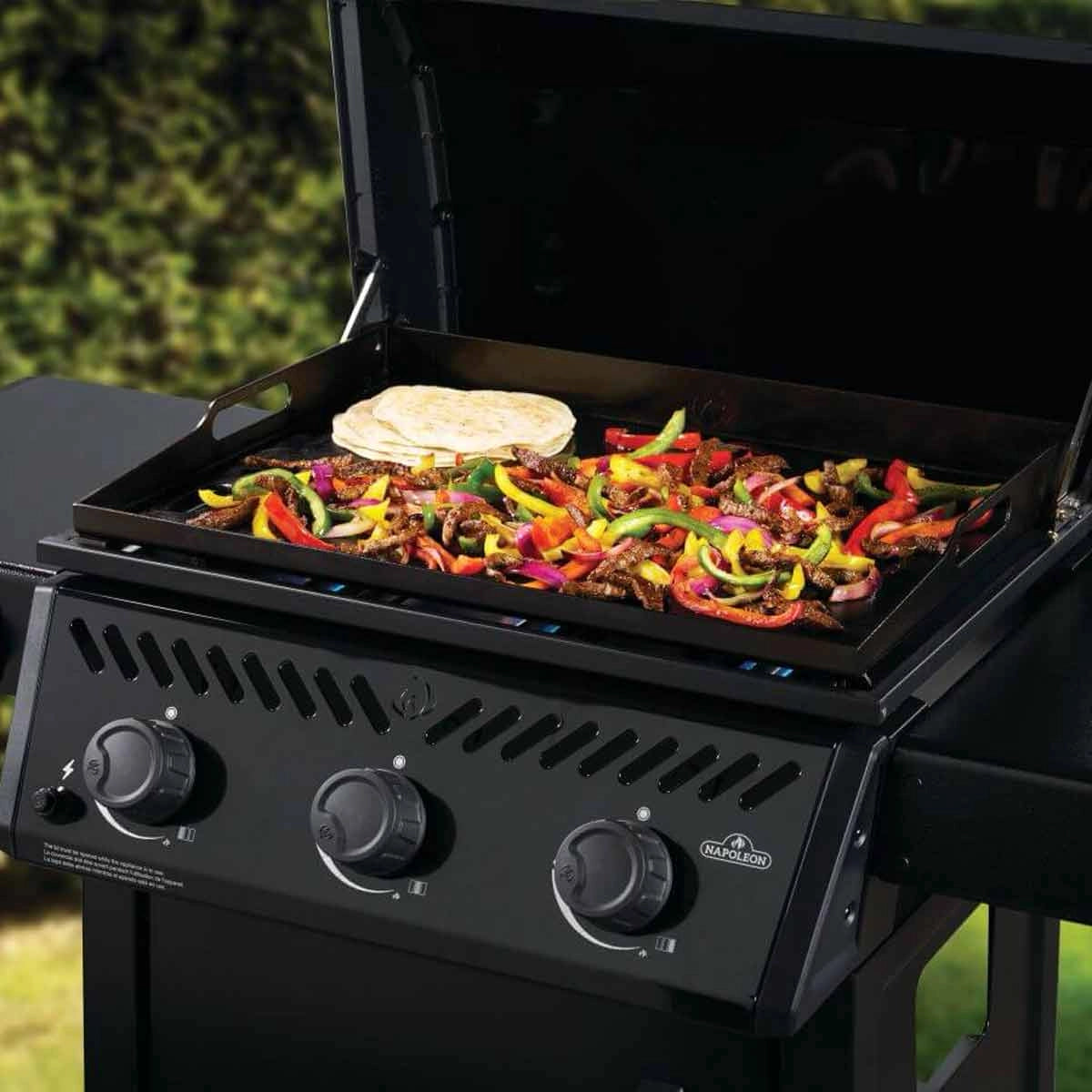 Napoleon Freestyle 24 Inch Plancha Griddle Schwarz