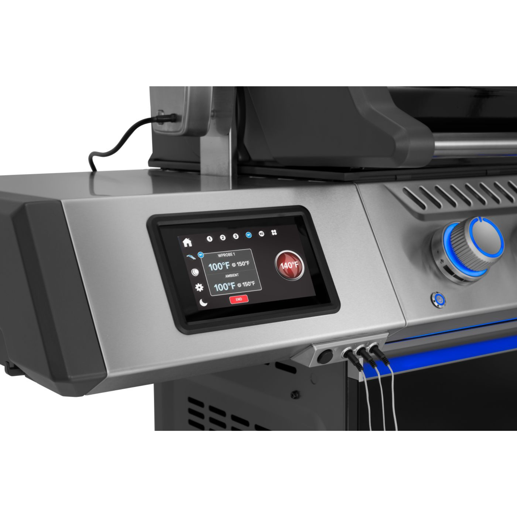 Napoleon Prestige PRO™ 500, Connected, Schwarz, inkl. Drehspieß