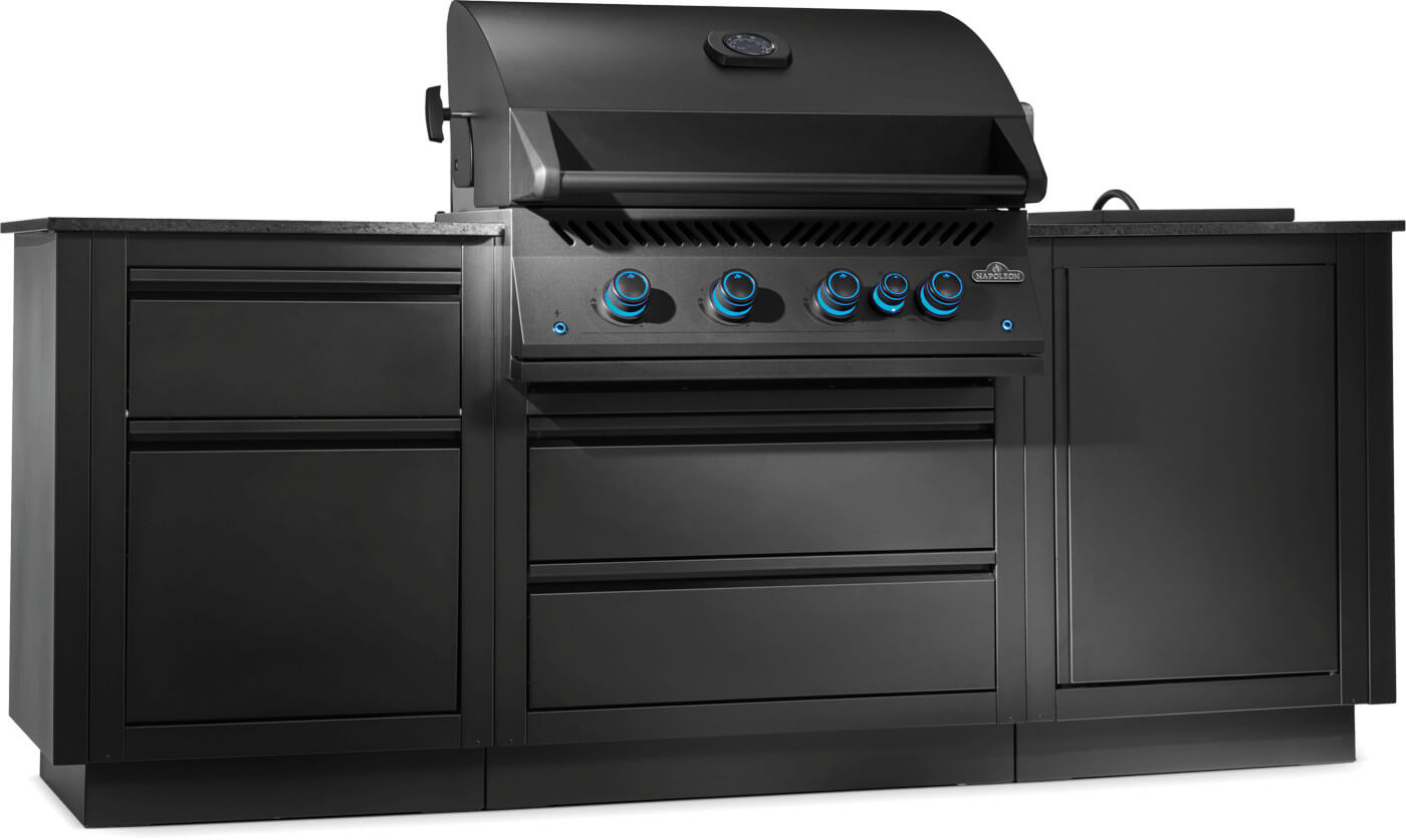 Napoleon OASIS 105 Outdoor-Küche mit 32-Zoll-Einbaugrill der 700er-Serie