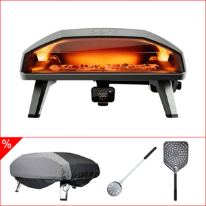 Ooni Koda Max Bundle mit Abdeckhaube Wender und Pizzaschaufel