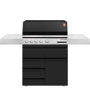 Otto Wilde G32" Connected mit Seitenablagen, 3 Schubladen + 1 Tür (NEUES MODELL)