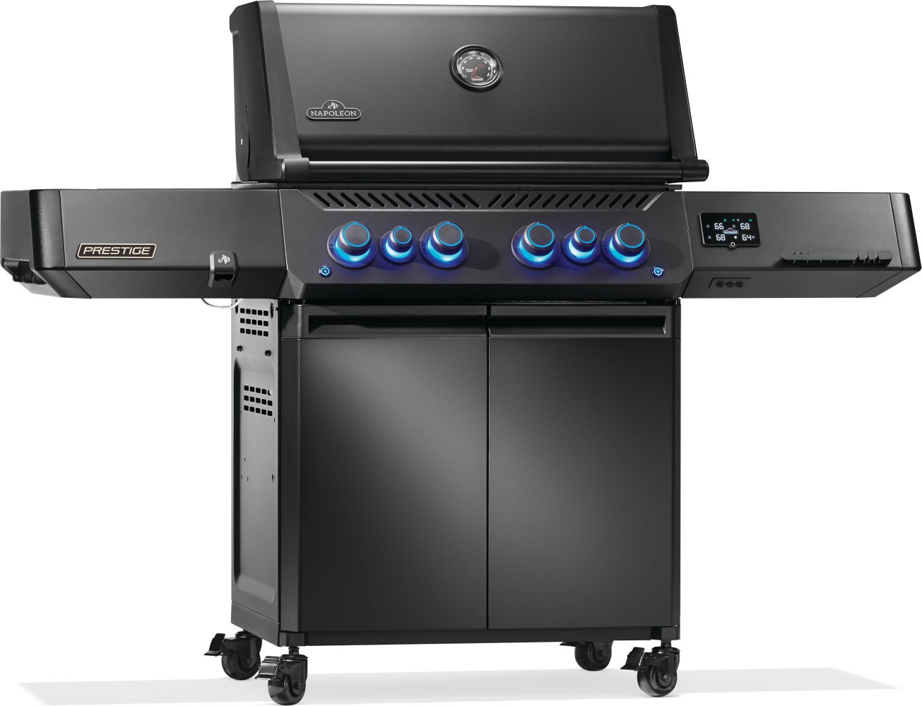 Napoleon Phantom Prestige 500, Connected, Edelstahlguss Roste, Mattschwarz | 2025