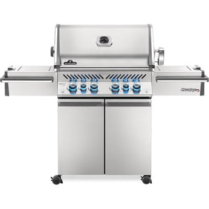 Napoleon Prestige PRO 500, Edelstahl inkl. Drehspieß