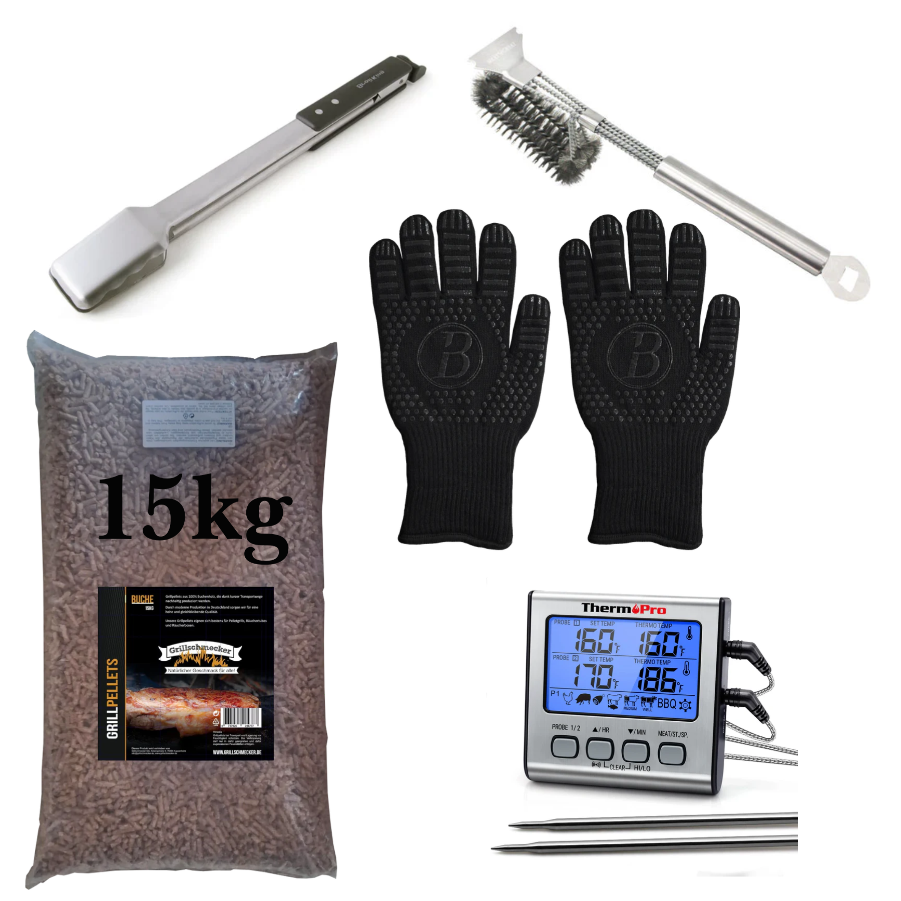 Grillgoods Pelletgrill Starter Set
