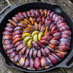 Anwendungsbild Petromax Feuerpfanne fp25h-t, mit zwei Henkeln