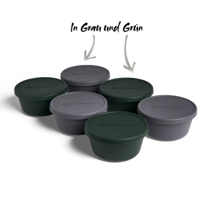 Burnhard Pizzaballenbox mit Deckel 6er-Set