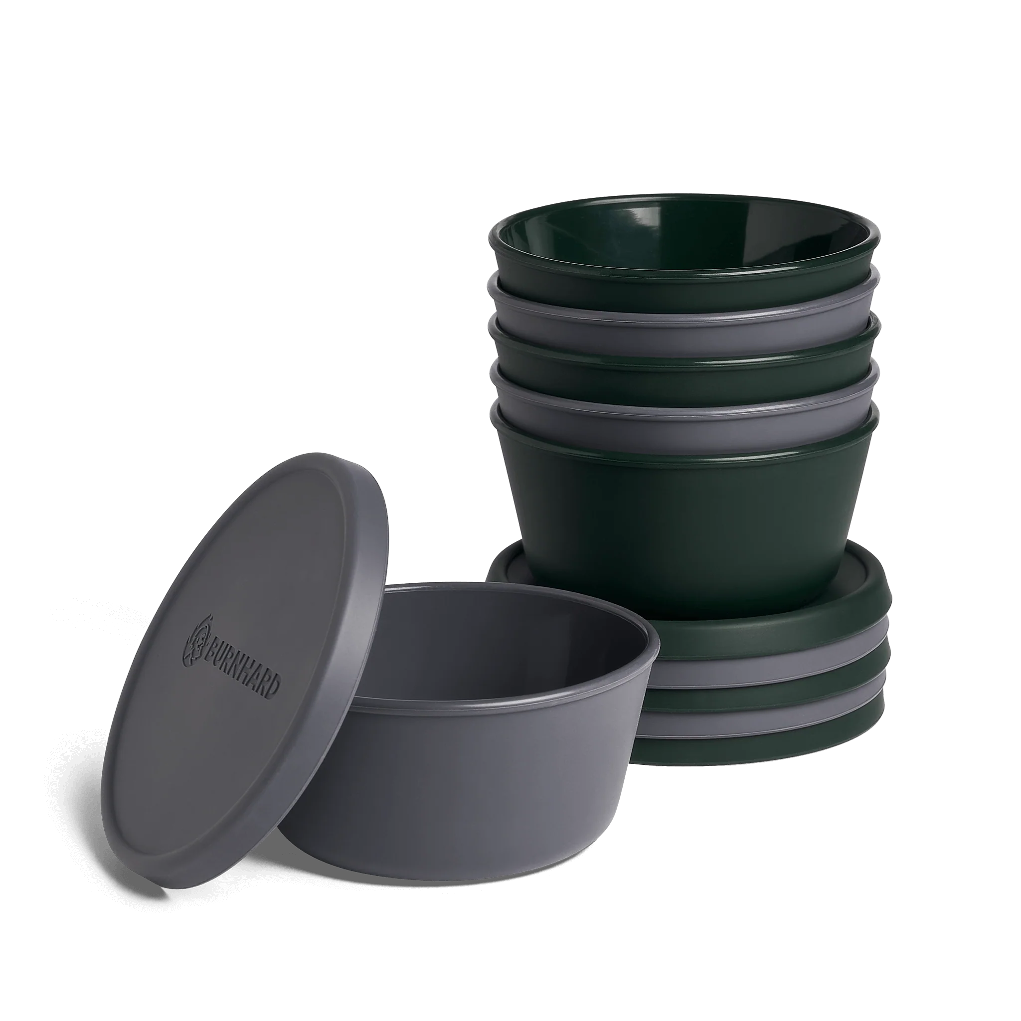 Burnhard Pizzaballenbox mit Deckel 6er-Set