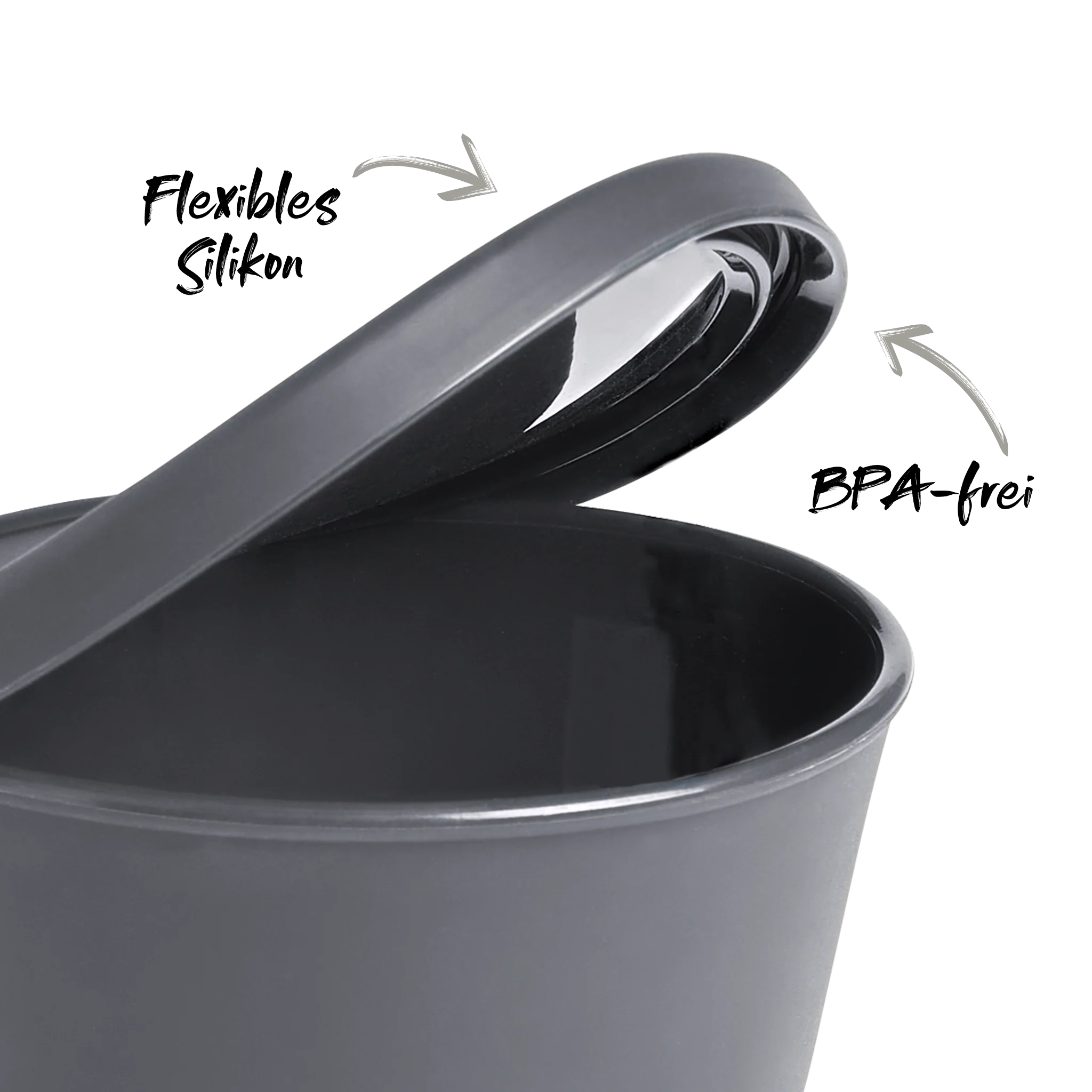 Burnhard Pizzaballenbox mit Deckel 6er-Set