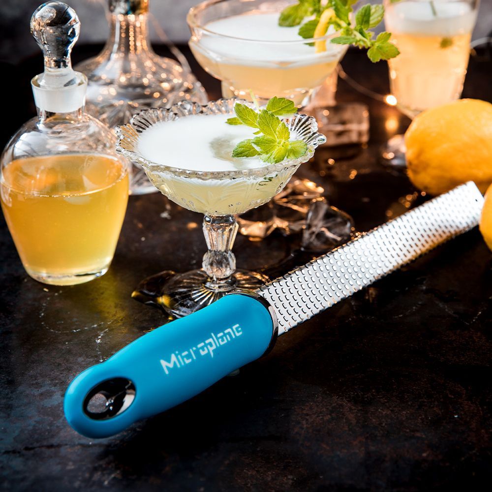  Microplane - Premium Zester-Reibe - Limited Edition Neon Blue