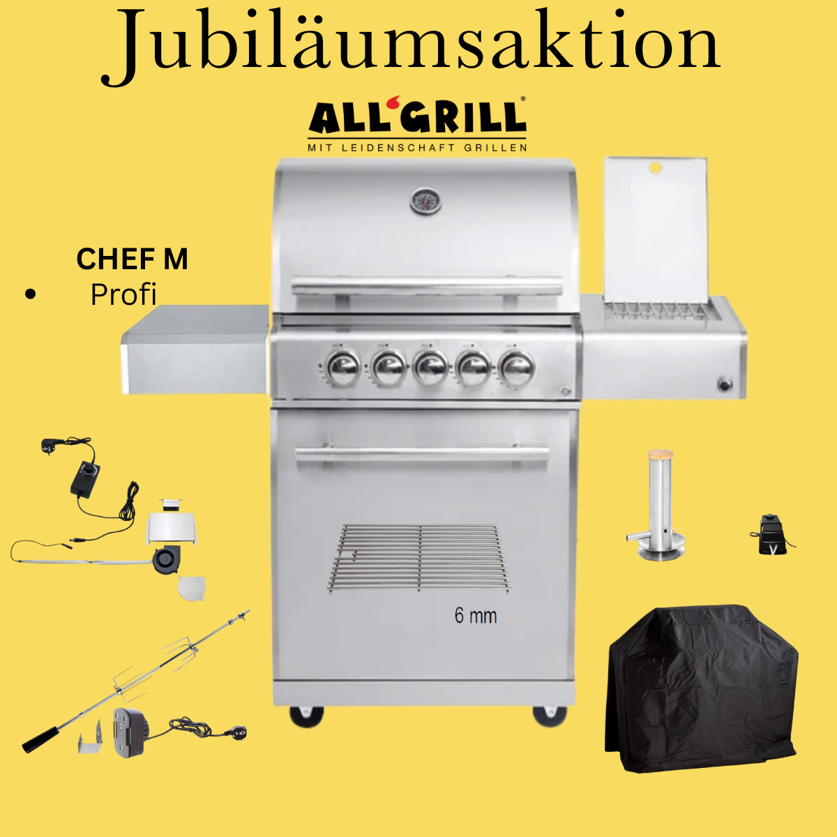 ALL’GRILL Chef M Jubiläumsaktion Profi
