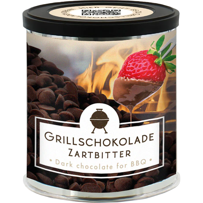 Produktbild Dose Rock 'n' Rubs x Callebaut Grillschokolade Zartbitter (200g)