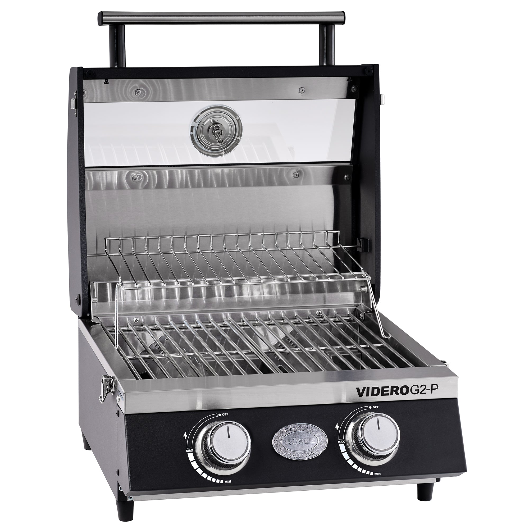 Rösle Gasgrill BBQ-Portable VIDERO G2-P 30mbar