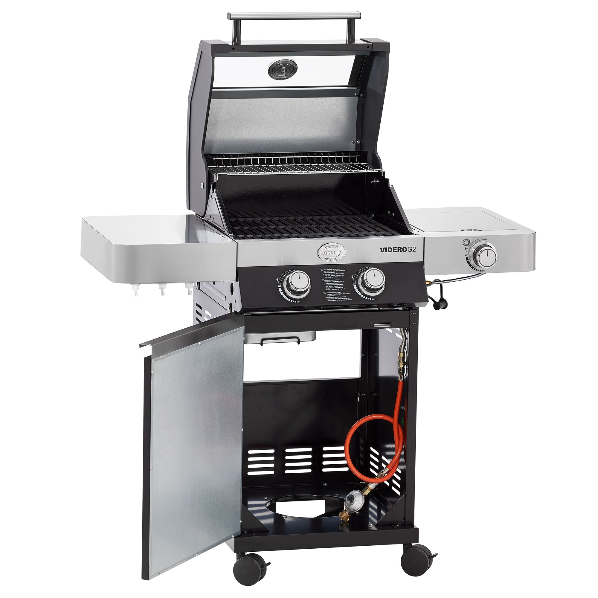 Rösle Gasgrill BBQ-Station VIDERO G2 schwarz 50 mbar