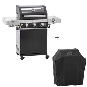 Rösle Gasgrill BBQ-Station VIDERO G3-S Vario+ 50 mbar inkl. Abdeckhaube