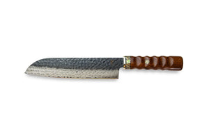 Babossa Heritage Santoku mit Griff aus Wüsteneisenholz