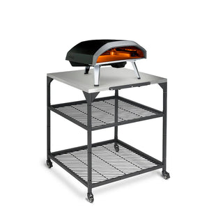 Ooni Modultisch Large 80 x 80 x 90 cm modulares Tischsystem für Pizzaöfen und Zubehör