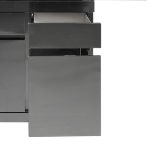 ALLGRILL Schubladen-System re. grifflos für Modular CHEF L -black