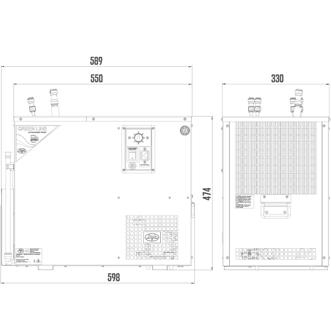 Lindr Kühlaggregat AS-80 Green Line