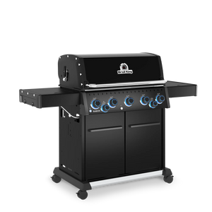 Broil King Baron 590 X Shadow inkl. Drehspieß - Ansicht von schräg vorne