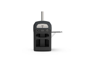 Alfa Forni EVO Base in Schwarz mit Alfa Forni EVO in Anthrazit Grau (Ofen separat erhältlich)