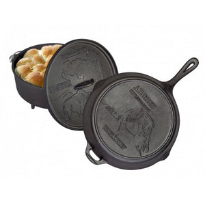 Camp Chef Gusseiserne Pfanne Set - Grillstar.deCamp Chef Gusseiserne Pfanne SetCamp ChefGrillstar.deCBOX100033246213866