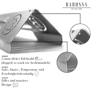 Babossa Flammschutzblech, Weber Spirit 310/320
