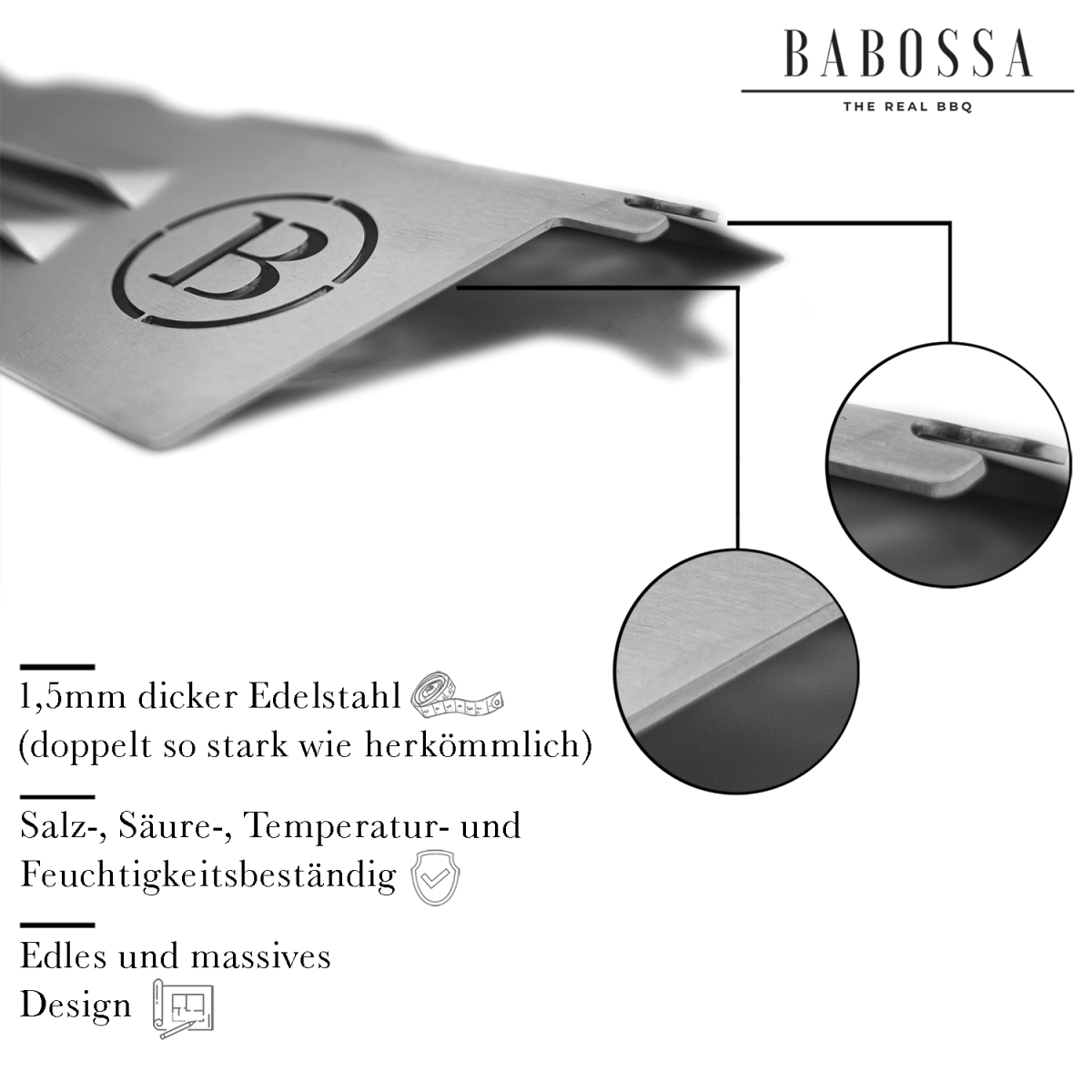 Babossa Flammschutzblech ,Broil King Regal & Imperial