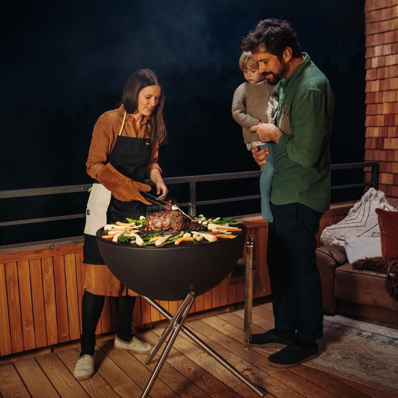 Höfats Plancha-Grillset hoch, BOWL 70